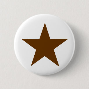 Badge Rond 5 Cm Star Brown Le MUSÉE Zazzle Cadeaux