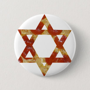 Badge Rond 5 Cm star de la pizza de david
