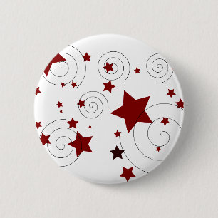 Badge Rond 5 Cm Stars