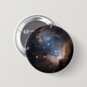 Badge Rond 5 Cm Stars et nébuleuses (Devant & derrière)