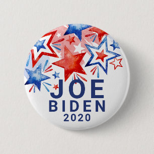 Badge Rond 5 Cm Stars patriotiques Joe Biden 2020