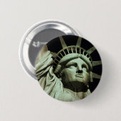 Badge Rond 5 Cm Statue de la Liberté (Devant & derrière)
