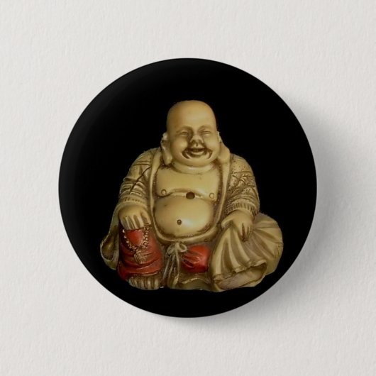 Badge Rond 5 Cm Statue du Bouddha (Devant)