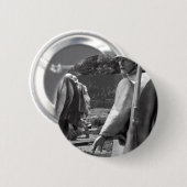 Badge Rond 5 Cm statut de combattants de Guerre de Corée (Devant & derrière)