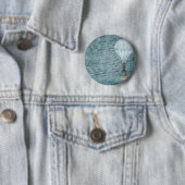 Badge Rond 5 Cm Steampunk Handwriting (En situation)