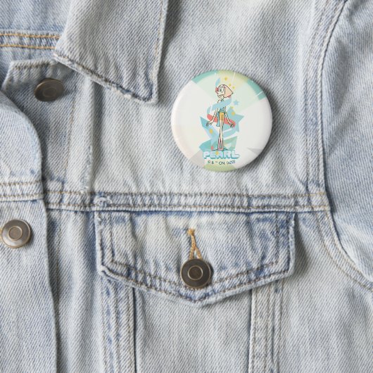 Badge Rond 5 Cm Steven Universe | Graphique de caractères perles (En situation)