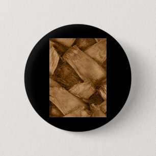 Badge Rond 5 Cm Stick vertical à pinceau à écorce de palmier