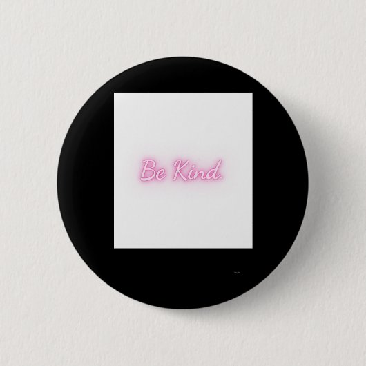 Badge Rond 5 Cm Sticker Be Kind Series (Devant)