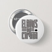 Badge Rond 5 Cm Sticker Canada Elbos Up5 (Devant & derrière)