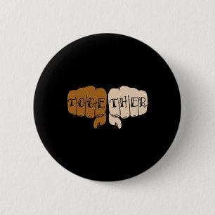 Badge Rond 5 Cm Sticker de poing de tatouage de Knuckkkh - Sticker