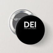 Badge Rond 5 Cm Sticker Dei Diversity Equity Inclusion (Devant & derrière)