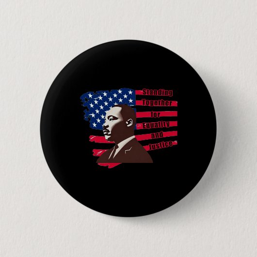 Badge Rond 5 Cm Sticker Jr. Jr. Martin Luther King (Devant)