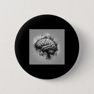 Badge Rond 5 Cm Sticker pour esprit sale