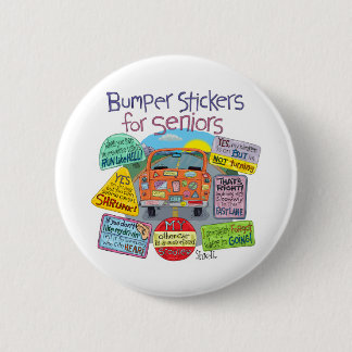 Badge Rond 5 Cm Stickers pare-chocs pour les aînés