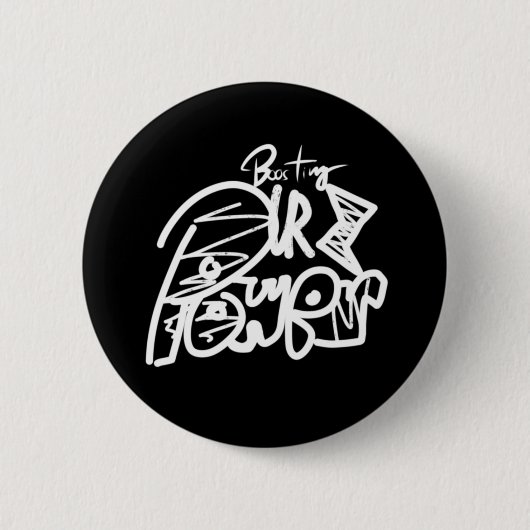 Badge Rond 5 Cm Stimuler votre typologie d'alimentation (Devant)