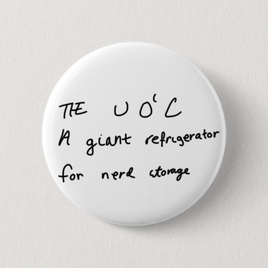 Badge Rond 5 Cm Stockage nerd (Devant)