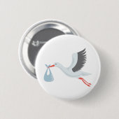 Badge Rond 5 Cm Stocker La Livraison (Devant & derrière)
