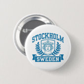 Badge Rond 5 Cm Stockholm (Devant & derrière)