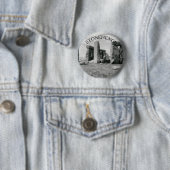 Badge Rond 5 Cm Stonehenge (En situation)