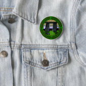 Badge Rond 5 Cm Stonehenge (En situation)