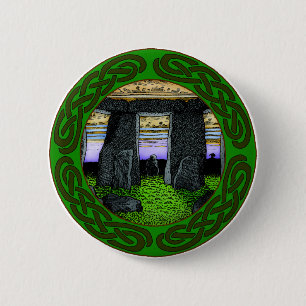 Badge Rond 5 Cm Stonehenge
