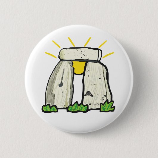Badge Rond 5 Cm Stonehenge (Devant)