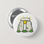 Badge Rond 5 Cm Stonehenge (Devant & derrière)