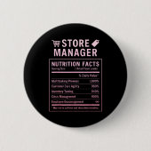 Badge Rond 5 Cm Store Manager (Devant)