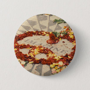 Badge Rond 5 Cm Strawberry Fields se boutonnent