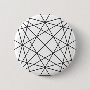 Badge Rond 5 Cm Structure Abstraite