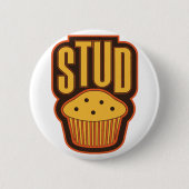 Badge Rond 5 Cm Stud Muffin (Devant)