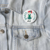 Badge Rond 5 Cm Studio Danseuse sur mesure Considérant (En situation)