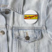 Badge Rond 5 Cm Stuttgart 21 (En situation)
