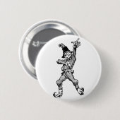 Badge Rond 5 Cm Style de disco de danse d'épouvantail (Devant & derrière)