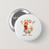 Badge Rond 5 Cm Style esthétique classique F-Caw-F (Devant & derrière)