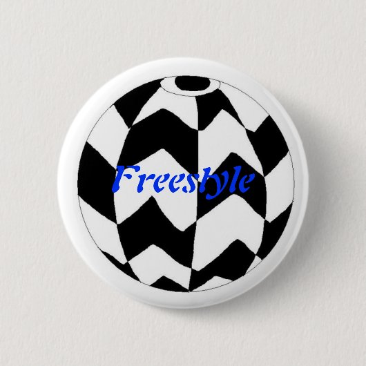 Badge Rond 5 Cm Style libre (Devant)
