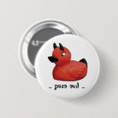 Badge Rond 5 Cm Substance de canard de diable… (Devant & derrière)