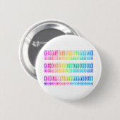Badge Rond 5 Cm Subtil 67 Six Sept Brainrot Message Caché Gen Al (Devant & derrière)