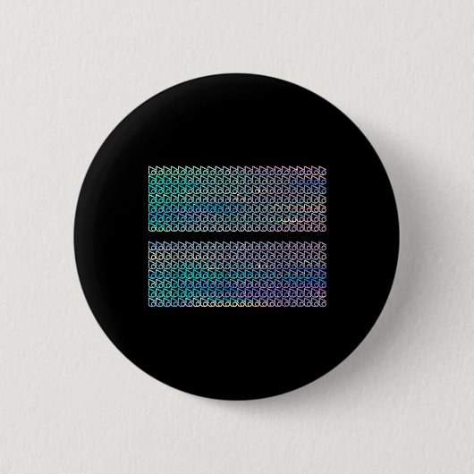 Badge Rond 5 Cm Subtle 67 Six Seven Brainrot Hidden Message Gen Al (Devant)