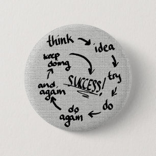 Badge Rond 5 Cm Succès