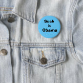 Badge Rond 5 Cm Sucez-le Obama ! (En situation)