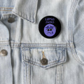 Badge Rond 5 Cm SUCKS...Lupus (En situation)
