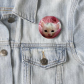 Badge Rond 5 Cm Sucré chou doux (En situation)