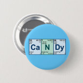 Badge Rond 5 Cm Sucrerie (Devant & derrière)