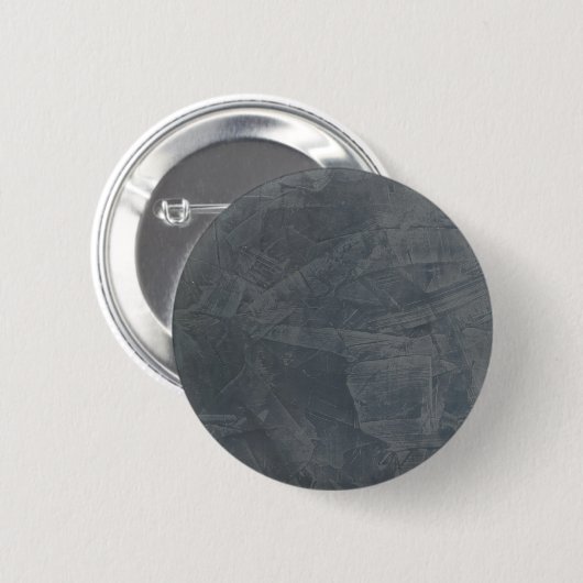Badge Rond 5 Cm Suede gris (Devant & derrière)