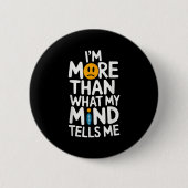 Badge Rond 5 Cm Suicide Awareness Depression Anxiety Mental Health (Devant)