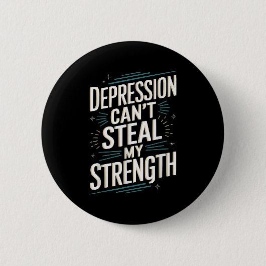 Badge Rond 5 Cm Suicide Awareness Depression Anxiety Mental Health (Devant)