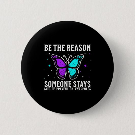 Badge Rond 5 Cm Suicide Awareness Suprt Suicide Prevention Awarene (Devant)