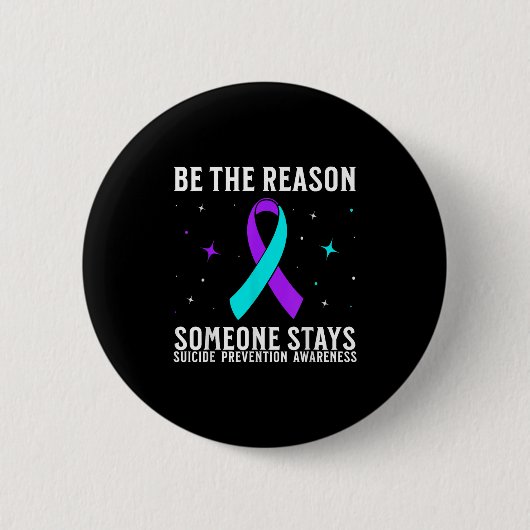 Badge Rond 5 Cm Suicide Awareness Suprt Suicide Prevention Awarene (Devant)