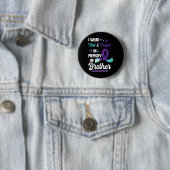 Badge Rond 5 Cm Suicide Prevention Awareness In Memory Of Brother (En situation)